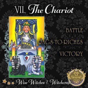 The Chariot Tarot Card 600x600