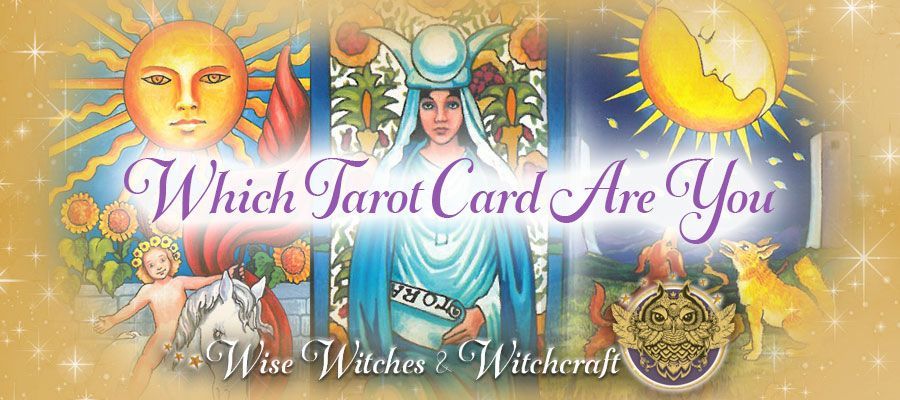 Which Tarot Card Are You - Witch Quiz 900x400