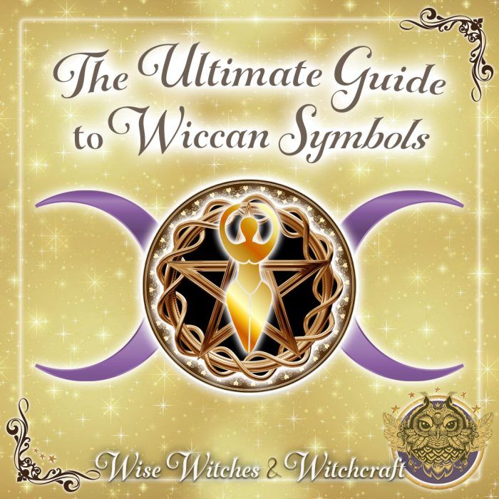 Wiccan Symbols | Pentacle, Pentagram, Spiral Goddess, Triquetra & More!