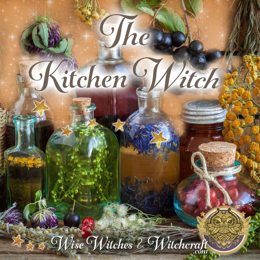 Kitchen Witch Learn About Kitchen Witchcraft Magic Magick Spells   Kitchen Witch 1080x1080 