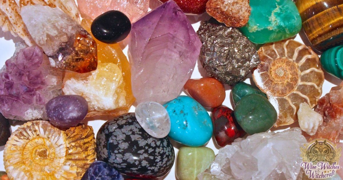 common magical crystals sacred stones & meanings 1200x630