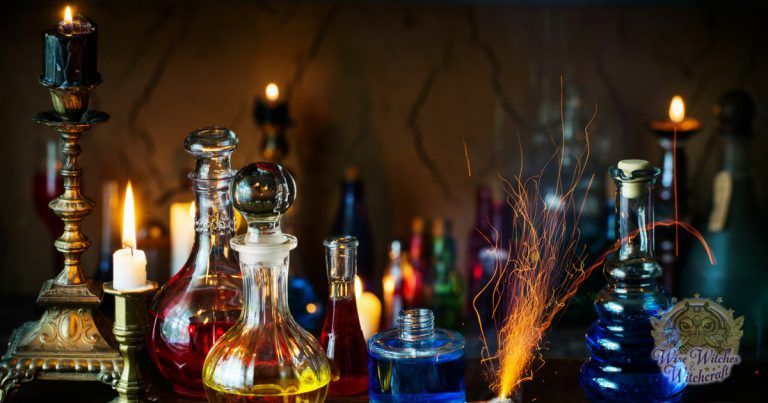 Witches’ Brews, Magic Potions, Elixirs And Tinctures - Wise Witches And ...