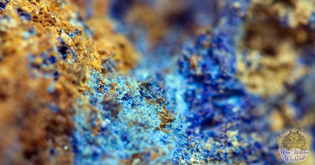 magical meaning & properties of azurite 1200x630