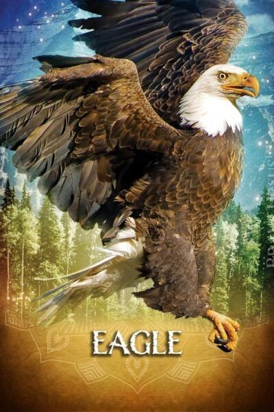 Eagle Spirit Animal Altar & Prayer Card